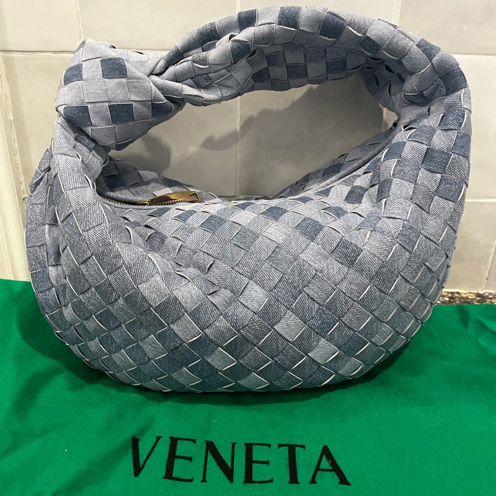 SOLD Never worn Bottega Veneta denim Jodie - Picture 1 of 7